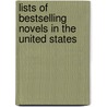 Lists of Bestselling Novels in the United States door Not Available