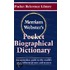 Merriam-Webster's Pocket Biographical Dictionary