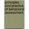 Principles and Practice of Behavioral Assessment by William Hayes O'Brien
