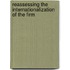 Reassessing the Internationalization of the Firm