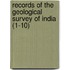 Records of the Geological Survey of India (1-10)