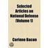 Selected Articles On National Defense (Volume 1)