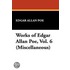 Works Of Edgar Allan Poe, Vol. 6 (Miscellaneous)