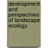 Development And Perspectives Of Landscape Ecology