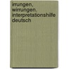 Irrungen, Wirrungen. Interpretationshilfe Deutsch door Theodor Fontane