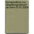 Kompendium zur Abgeltungssteuer ab dem 01.01.2009