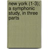 New York (1-3); A Symphonic Study, In Three Parts door Fay Peirce