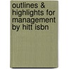 Outlines & Highlights For Management By Hitt Isbn by Cram101 Textbook Reviews