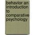 Behavior An Introduction To Comparative Psychology