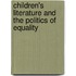 Children's Literature And The Politics Of Equality