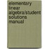 Elementary Linear Algebra/Student Solutions Manual