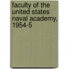 Faculty of the United States Naval Academy, 1954-5 door United States Naval Academy