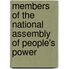 Members of the National Assembly of People's Power by Not Available