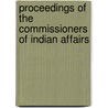 Proceedings of the Commissioners of Indian Affairs door Franklin B. Hough