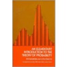 An Elementary Introduction To Theory Of Probability door Boris V. Gnedenko