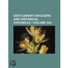 Gentleman's Magazine and Historical Chronicle (245) by General Books