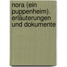 Nora (Ein Puppenheim). Erläuterungen und Dokumente by Henrik Ibsen
