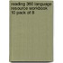 Reading 360 Language Resource Workbook 10 Pack Of 8