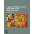 Diary in America with Remarks on Its Institutions, 1