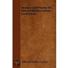 Dramas And Poems Of Edward Bulwer Lytton Lord Lytton door Sir Edward Bulwar Lytton