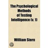 Psychological Methods Of Testing Intelligence (V. 1) by William Stern