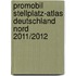 promobil Stellplatz-Atlas Deutschland Nord 2011/2012