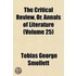 Critical Review, Or, Annals of Literature (Volume 25)