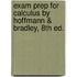 Exam Prep For Calculus By Hoffmann & Bradley, 8th Ed.