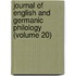 Journal of English and Germanic Philology (Volume 20)
