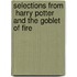 Selections From  Harry Potter  And The Goblet Of Fire