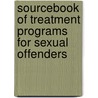 Sourcebook of Treatment Programs for Sexual Offenders door William L. Marshall
