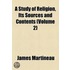 Study Of Religion, Its Sources And Contents (Volume 2)