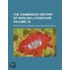 The Cambridge History Of English Literature (Volume 4)