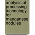 Analysis Of Processing Technology For Manganese Nodules