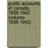 Public Accounts of Canada, 1938-1942 (Volume 1938-1942)
