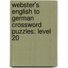 Webster's English To German Crossword Puzzles: Level 20 door Reference Icon Reference