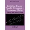 Excitation Energy Transfer Processes In Condensed Matter door Jai Singh