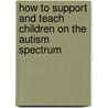How To Support And Teach Children On The Autism Spectrum by Dave Sherratt