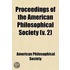 Proceedings Of The American Philosophical Society (V. 2)