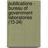 Publications - Bureau of Government Laboratories (13-24) door Philippines.B. Laboratories