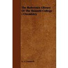 The Reference Library Of The Bennett College - Chemistry door A.V. Unsworth