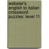 Webster's English To Italian Crossword Puzzles: Level 11 door Reference Icon Reference