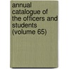 Annual Catalogue of the Officers and Students (Volume 65) door Colgate-Rochester Divinity School