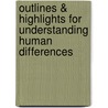 Outlines & Highlights for Understanding Human Differences door Cram101 Textbook Reviews