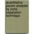 Quantitative Pareto Analysis By Cone Separation Technique