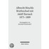Albrecht Ritschls Briefwechsel mit Adolf Harnack 1875-1889