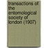 Transactions of the Entomological Society of London (1907)
