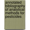 Annotated Bibliography of Analytical Methods for Pesticides door National Research Subcommittee