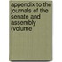 Appendix to the Journals of the Senate and Assembly (Volume