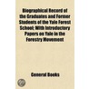 Biographical Record of the Graduates and Former Students of door General Books